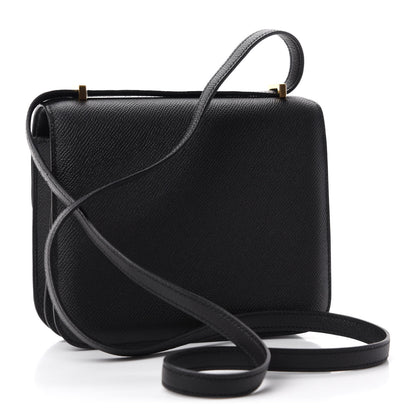Hermes Epsom Constance 18 Black 3 of 11