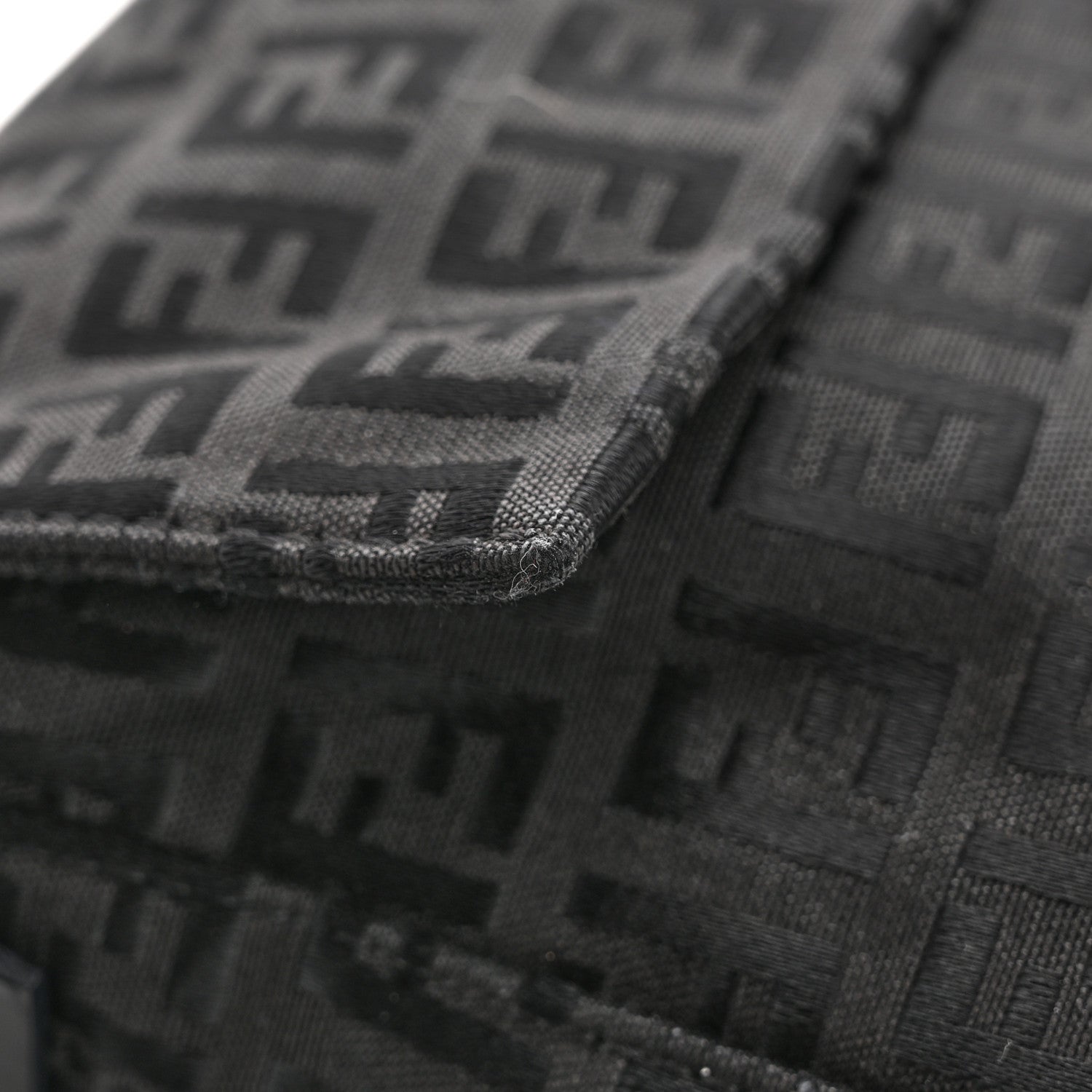 Fendi Zucchino Baguette Black 16 of 16