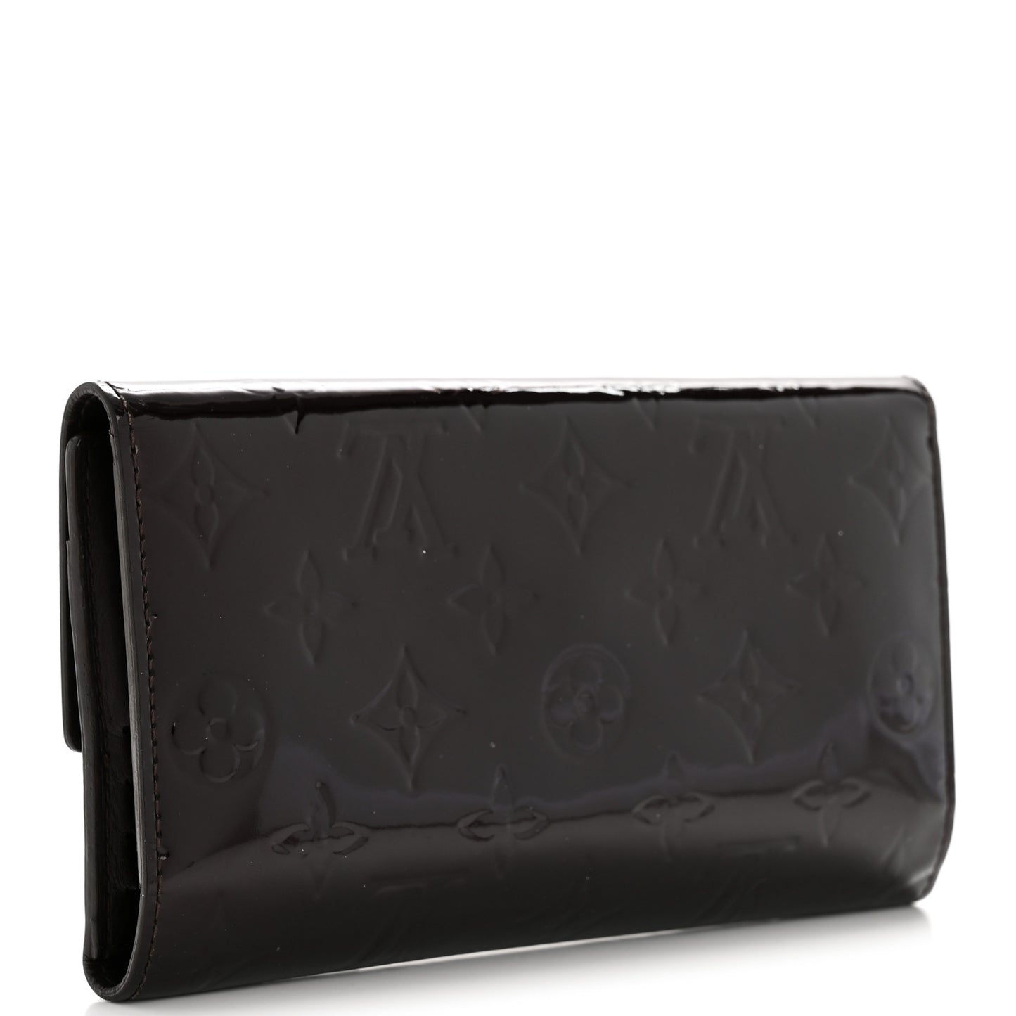 Vernis Porte Tresor International Wallet Amarante