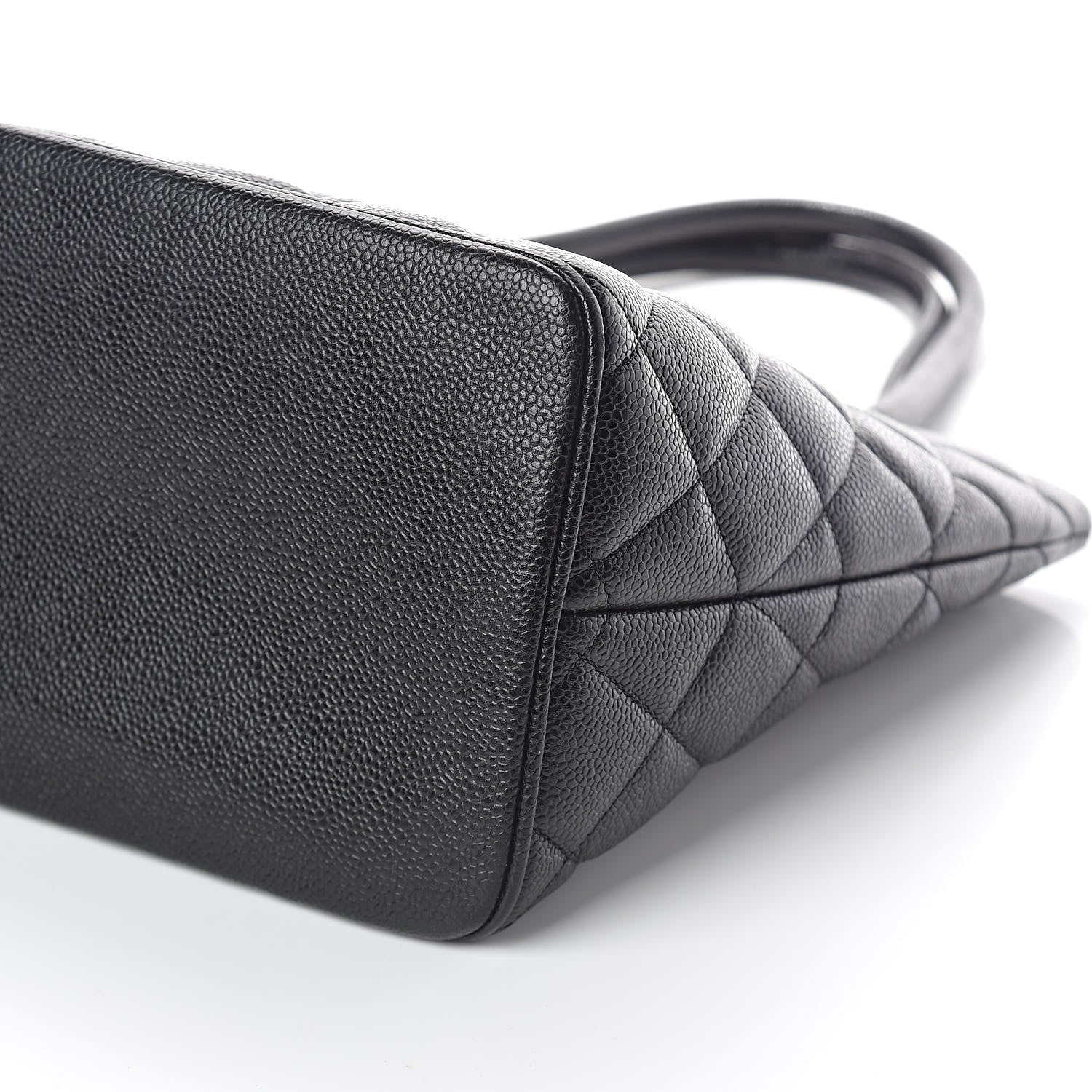 Chanel Caviar Quilted Medallion Tote Black 9 of 10
