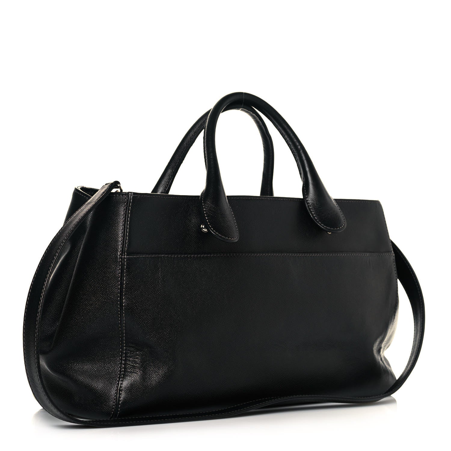 Chanel Caviar Cerf Executive Shopper Tote Black 2 of 14