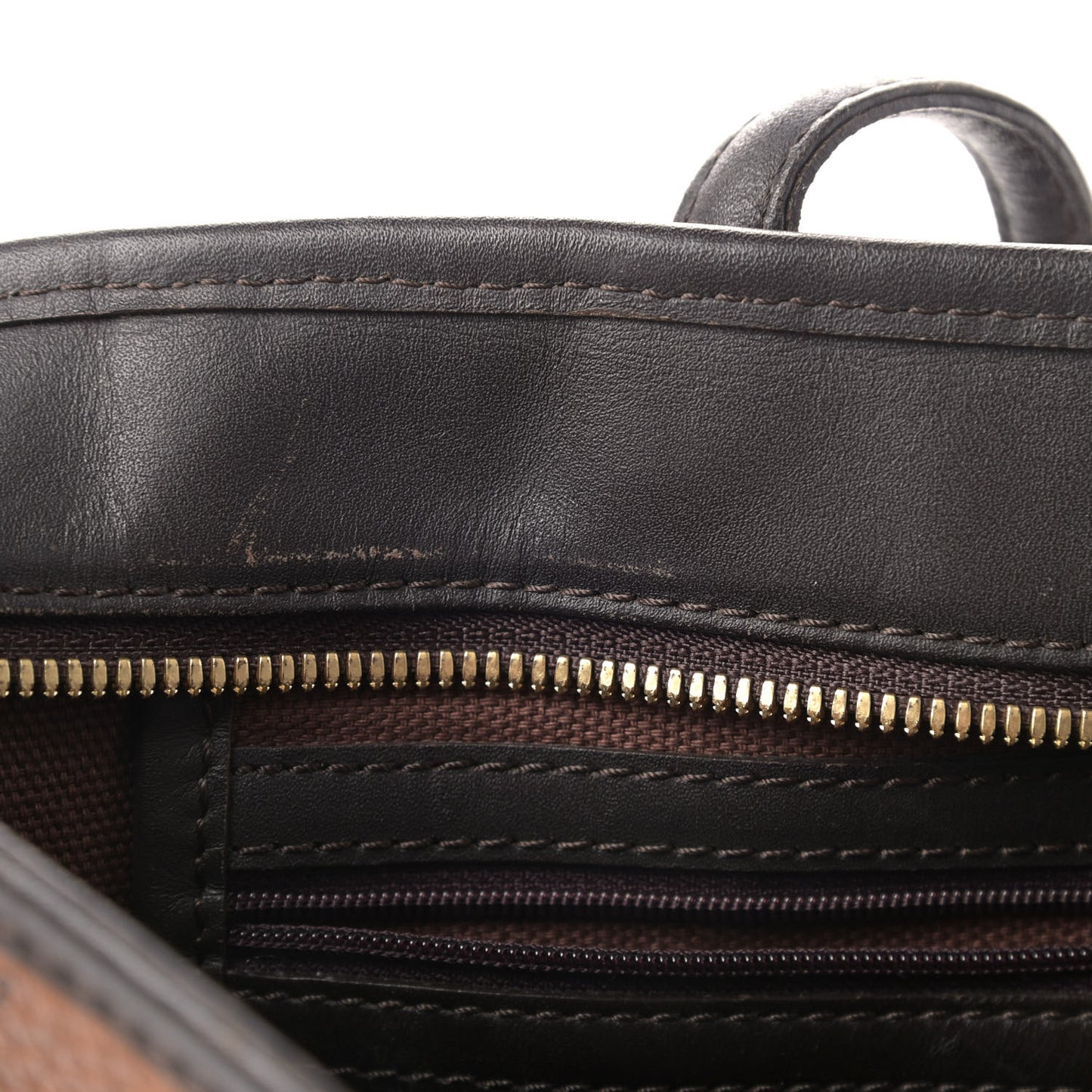 Visetos Dog Bone Shopper Tote Brown