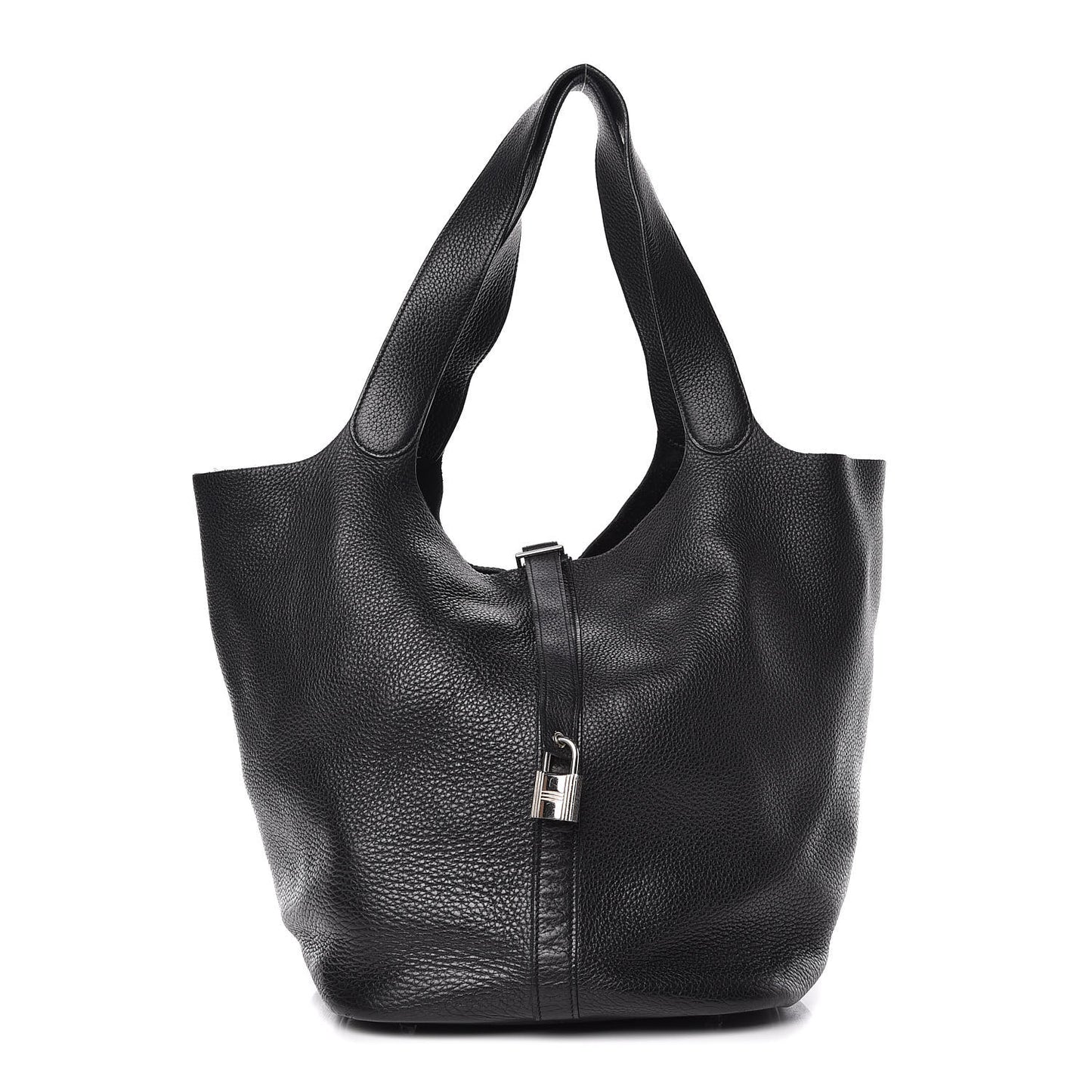 Taurillon Clemence Picotin Lock TGM Black