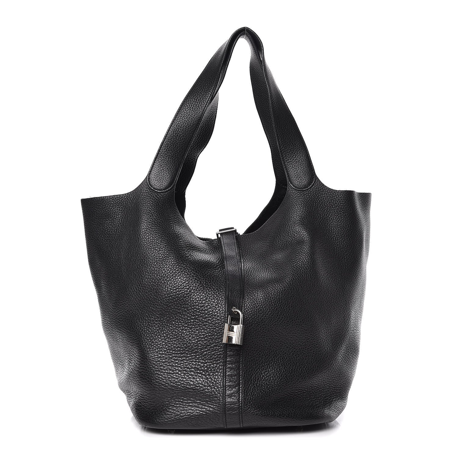 Hermes Taurillon Clemence Picotin Lock TGM Black 1 of 9