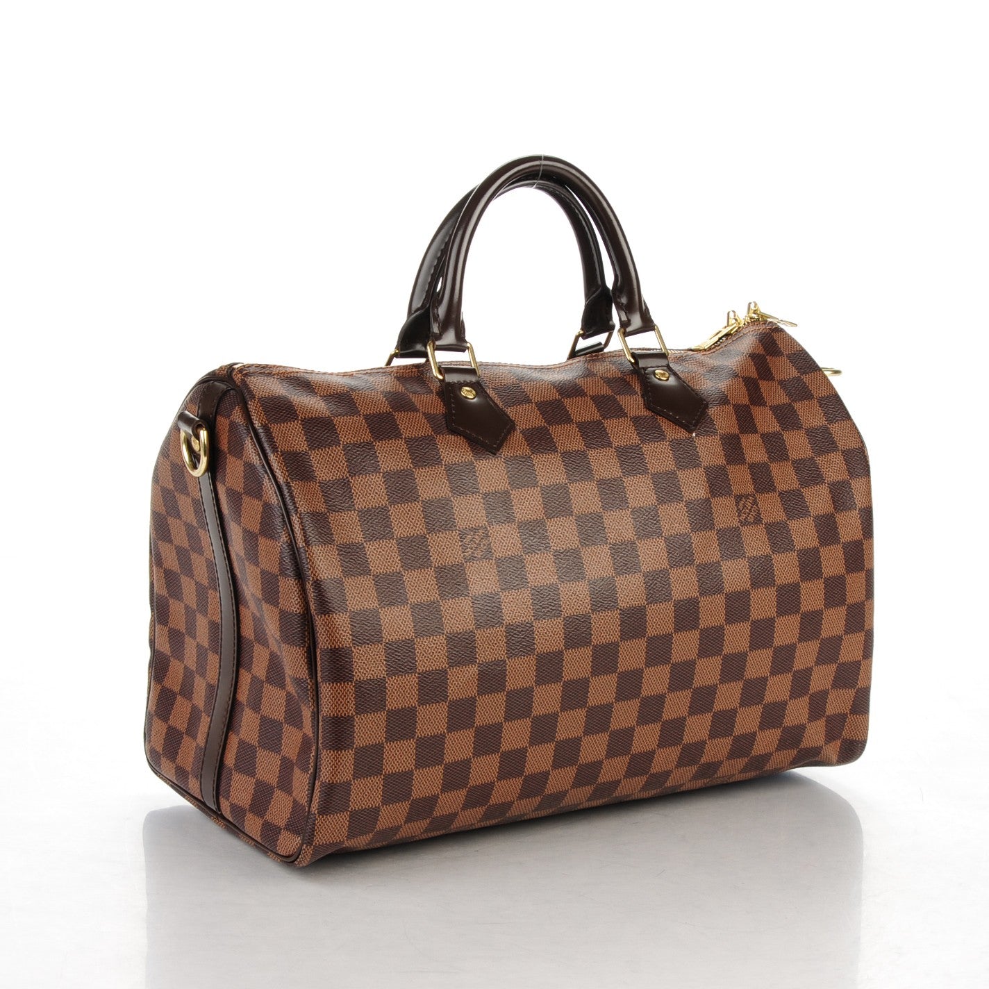 Louis Vuitton Damier Ebene Speedy Bandouliere 35 3 of 10