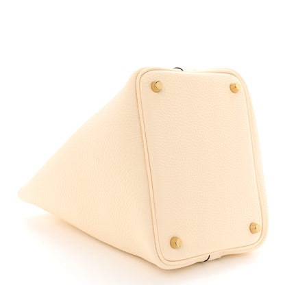 Hermes Taurillon Clemence Picotin Lock 18 PM Nata 4 of 10