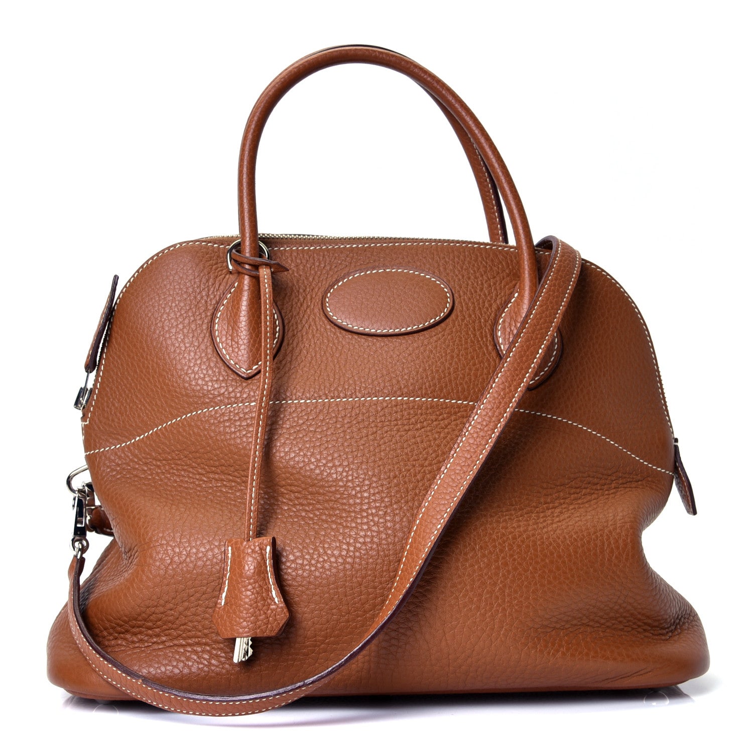 Hermes Taurillon Clemence Bolide 31 Gold 1 of 4