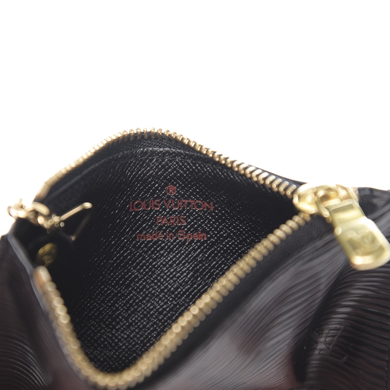 Louis Vuitton Epi Key Pouch Black 6 of 7