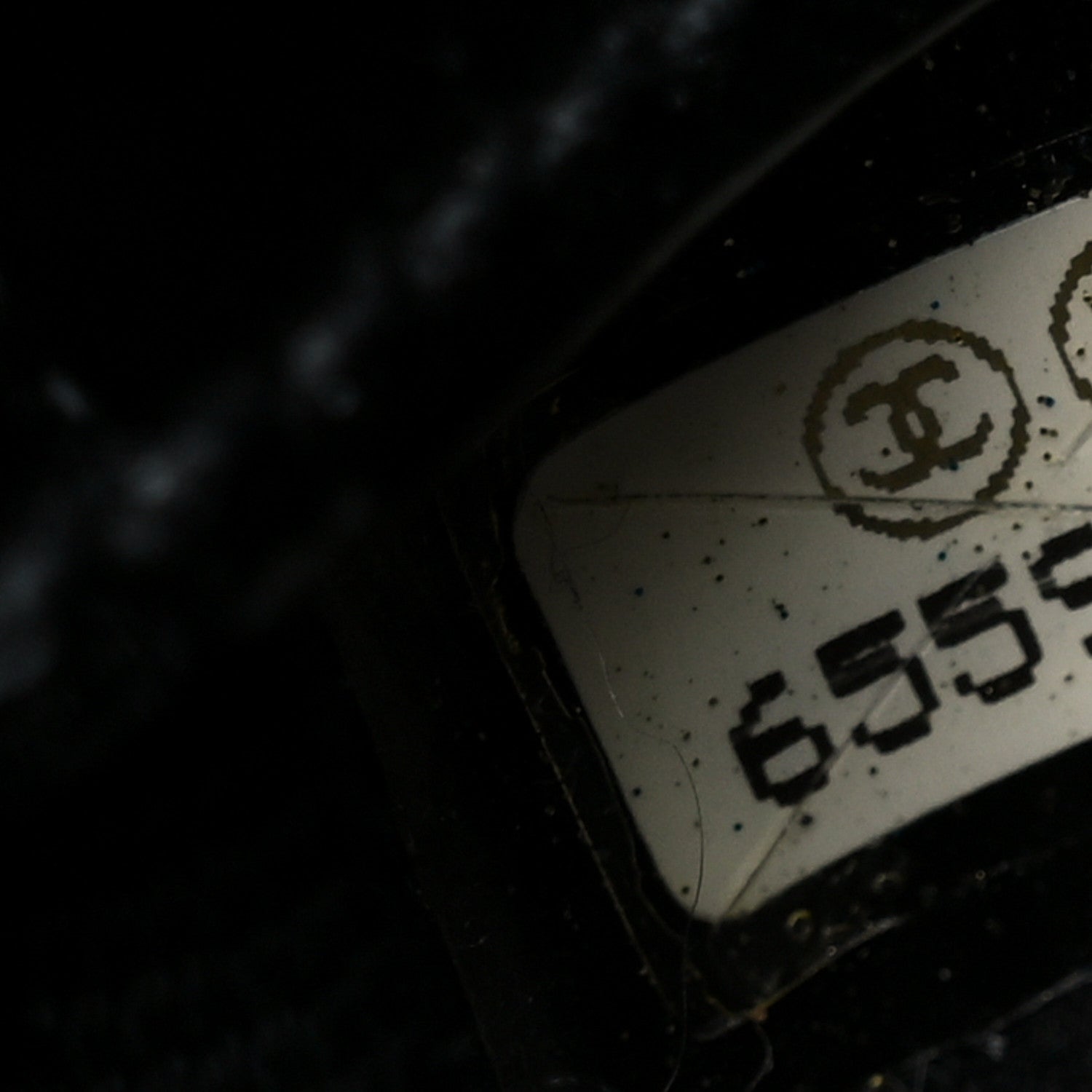 Chanel Patent Perforated CC Handle Bag Black 8 of 15