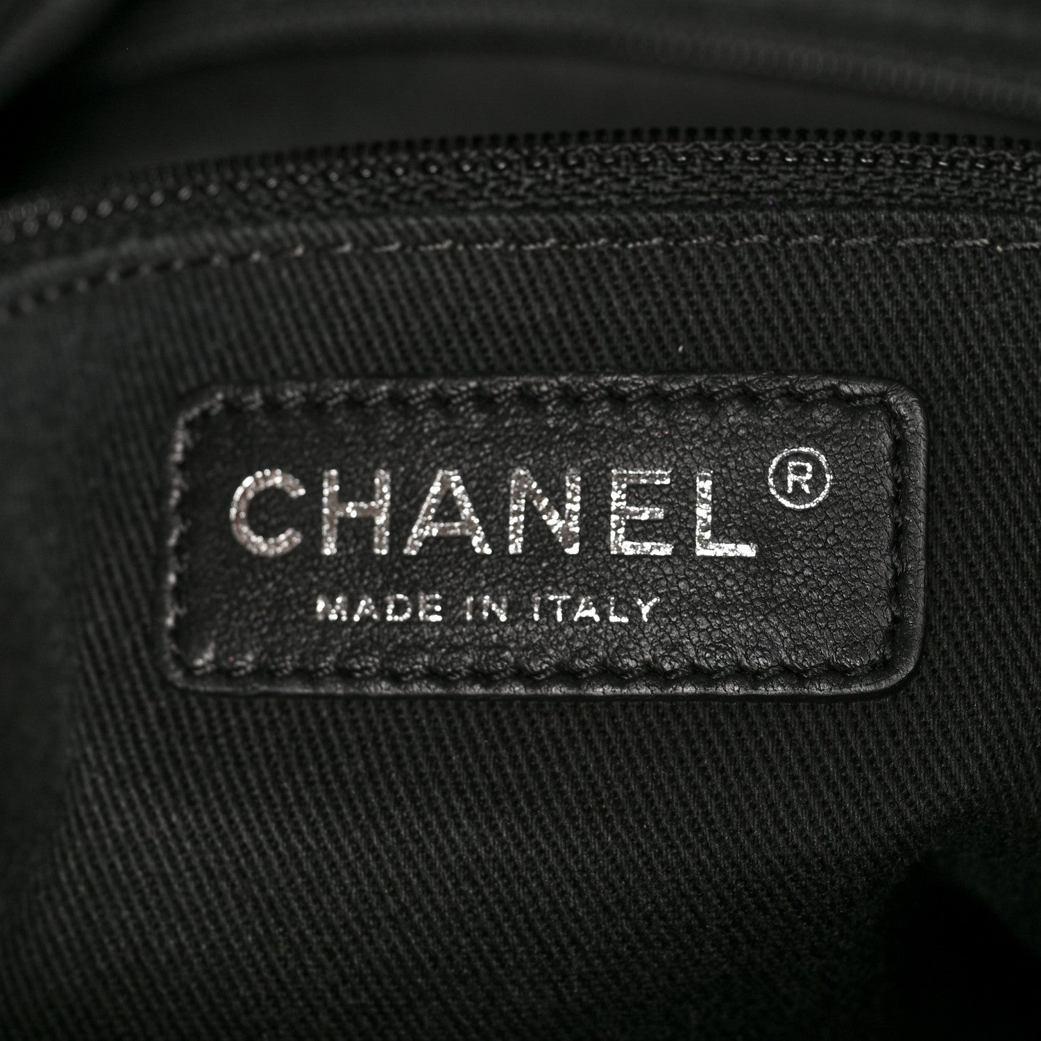 Chanel Iridescent Calfskin Jumbo In the Mix Double Flap Black 6 of 10