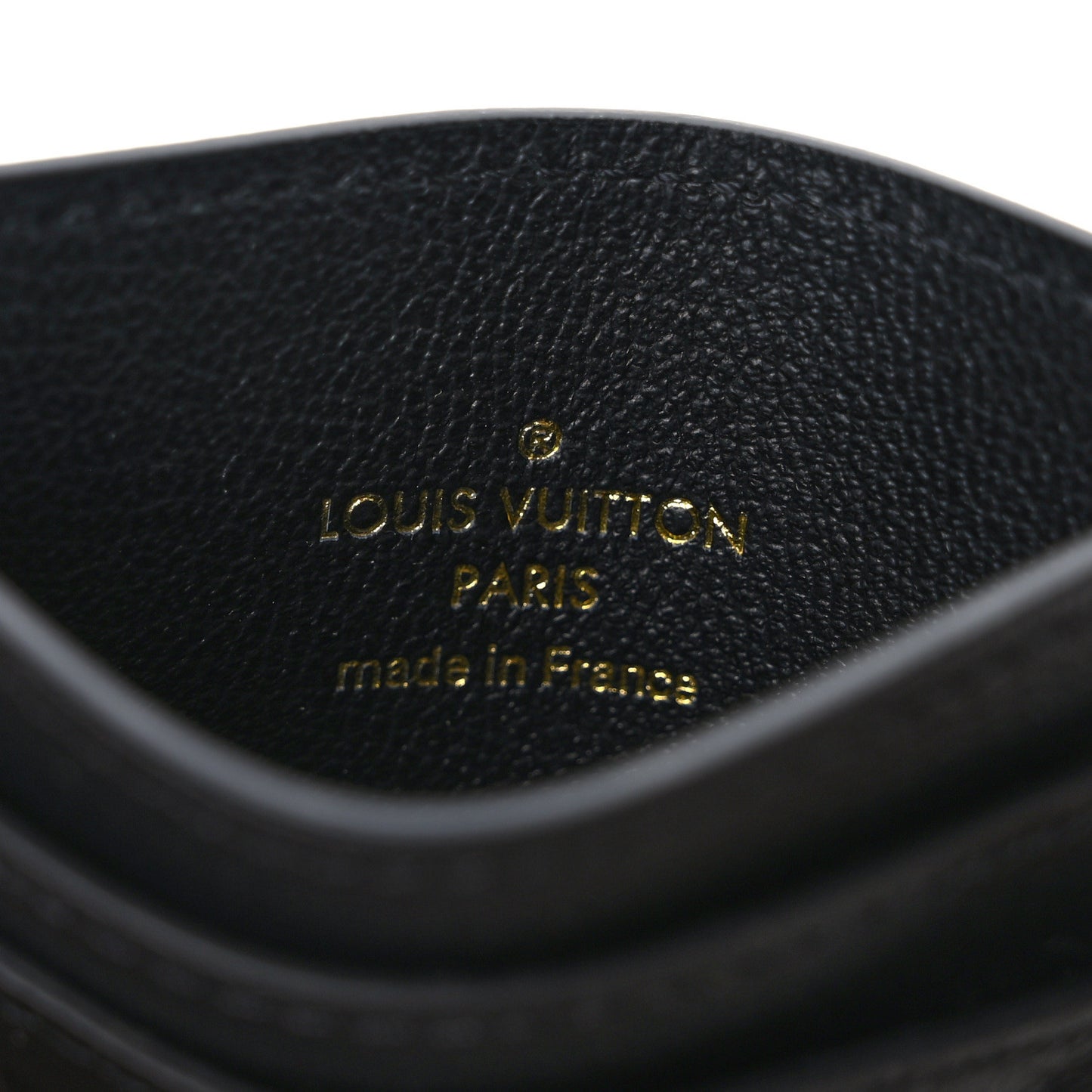Empreinte Monogram LV Charms Card Holder Black