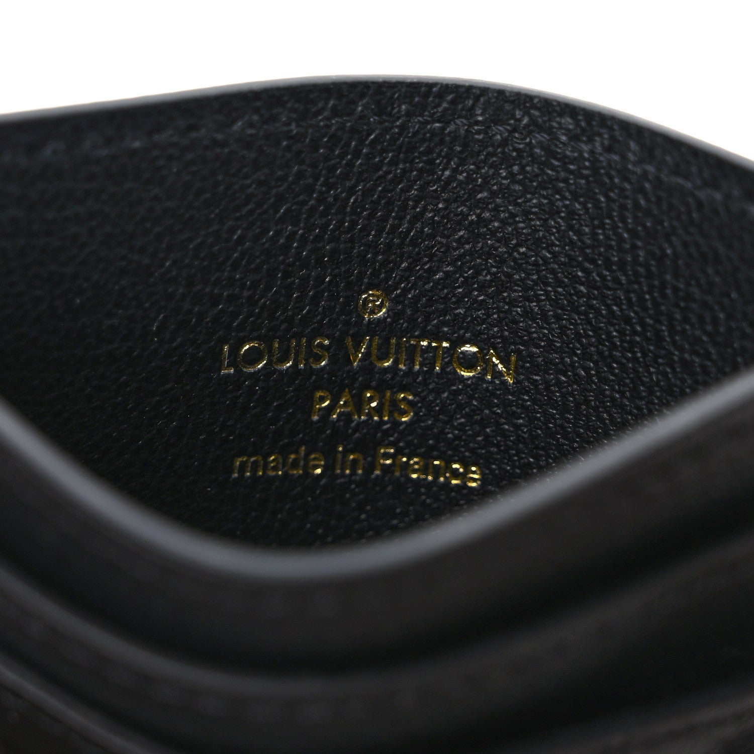 Louis Vuitton Empreinte Monogram LV Charms Card Holder Black 6 of 9