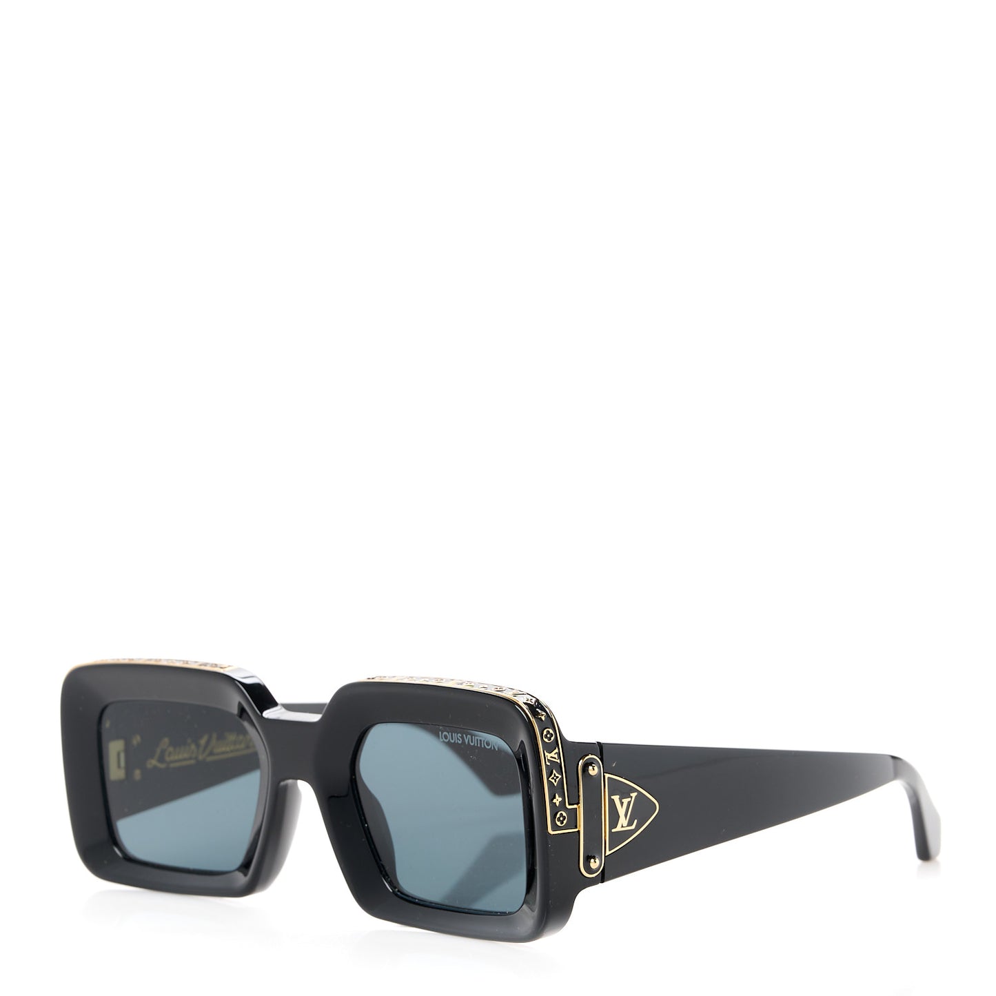 X NIGO Acetate 1.1 Zillionaires Sunglasses Z1591W Black