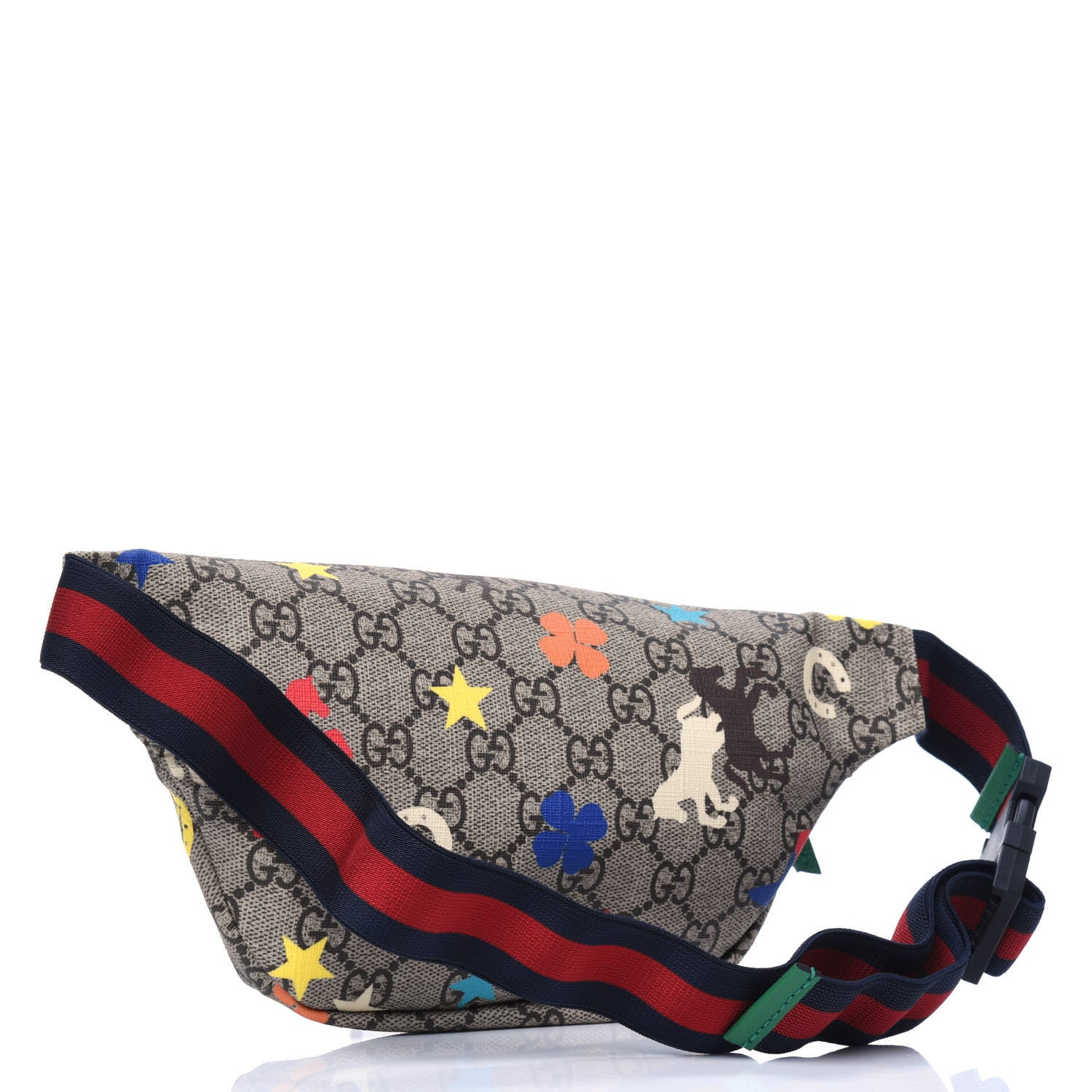 Gucci GG Supreme Monogram Ranch Childrens Belt Bag Multicolor 2 of 4