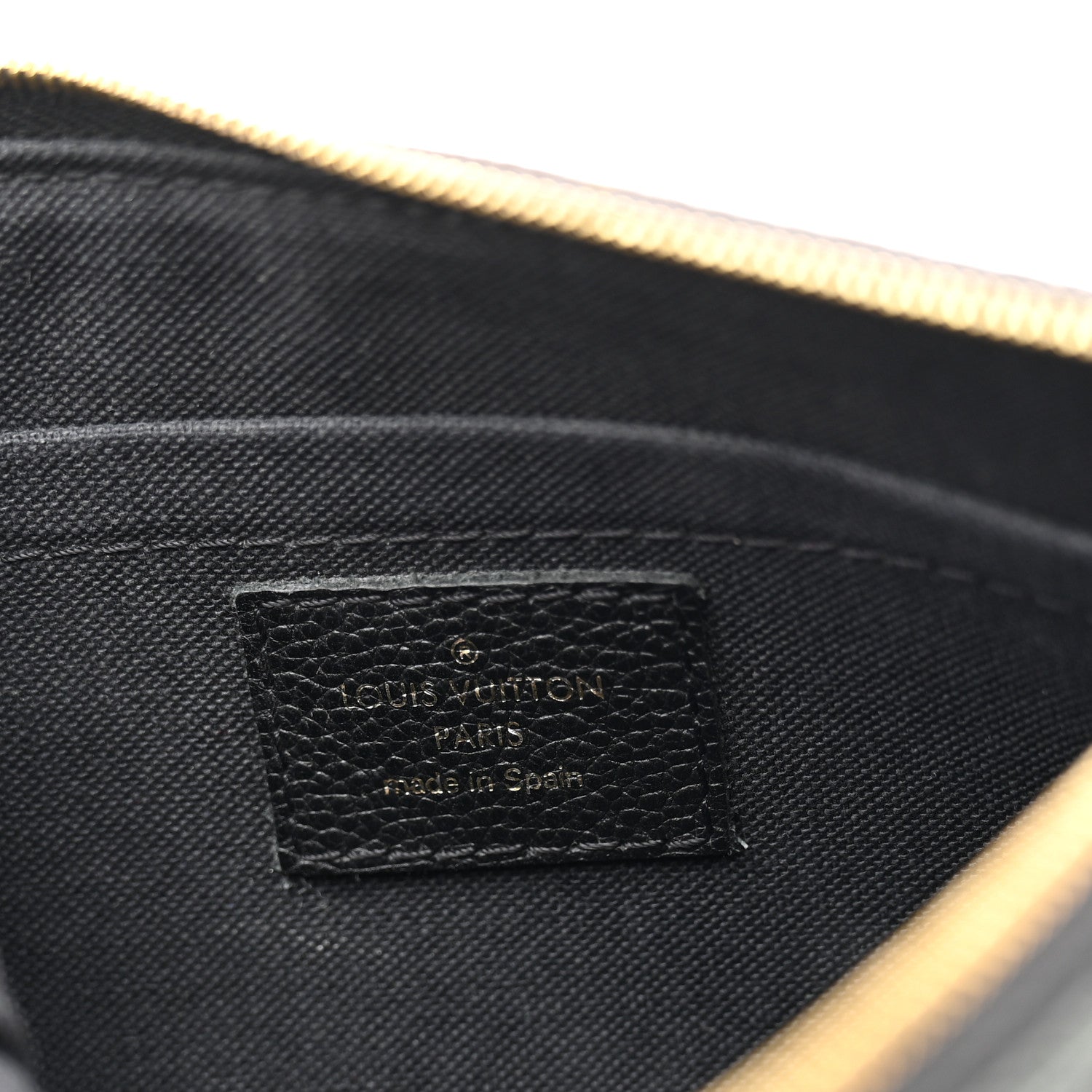 Louis Vuitton Monogram Pallas Clutch Black 6 of 13