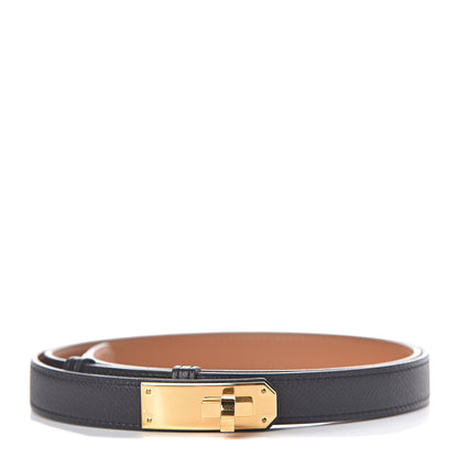 Hermes Epsom Kelly Belt Black 1 of 6
