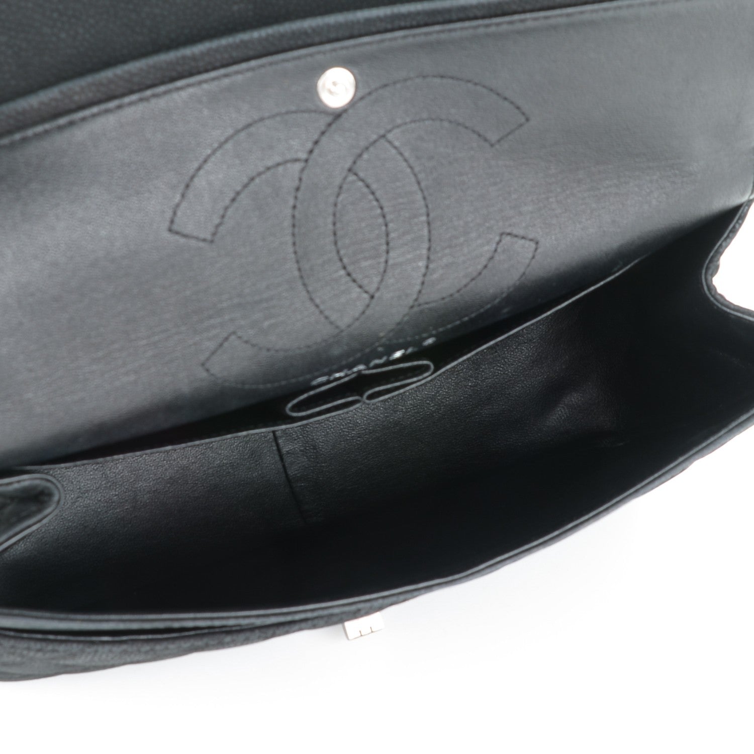 Chanel Iridescent Caviar Quilted 2.55 Reissue 226 Flap Black 5 of 7
