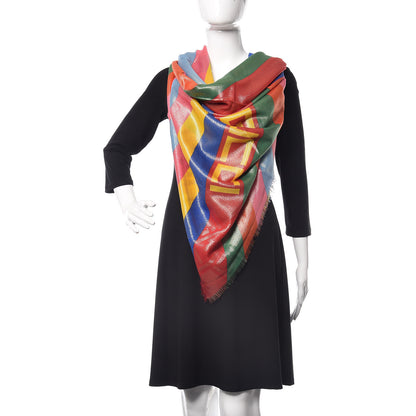 Gucci Wool Metallic Scarf Multicolor 2 of 5