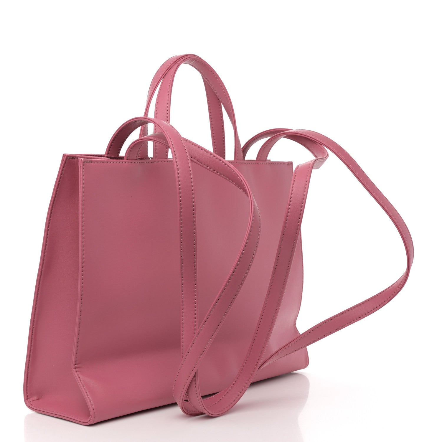 Telfar Vegan Leather Medium Shopping Bag Corned Beef 3 of 10