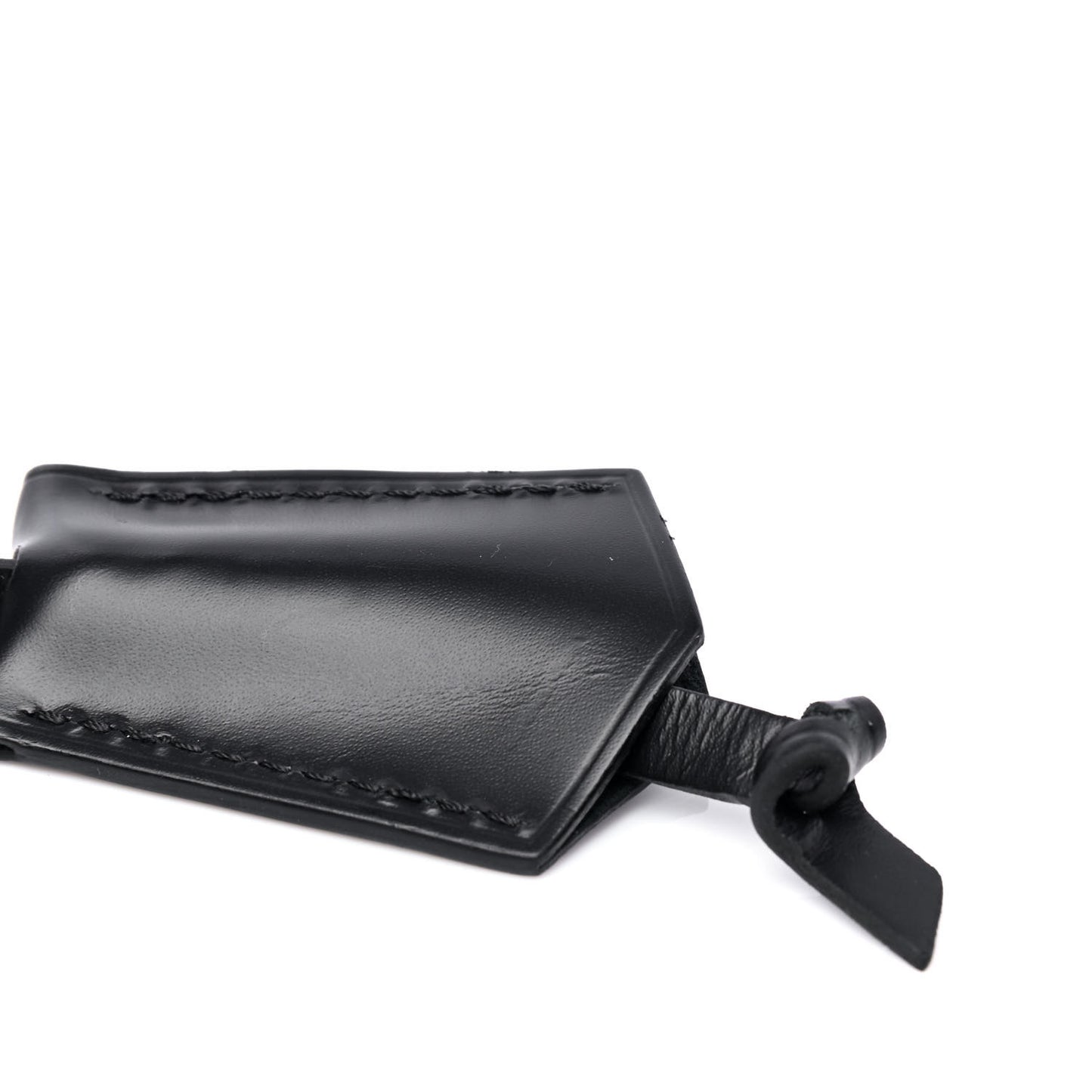 Calfskin Clochette Key Bell Holder Black