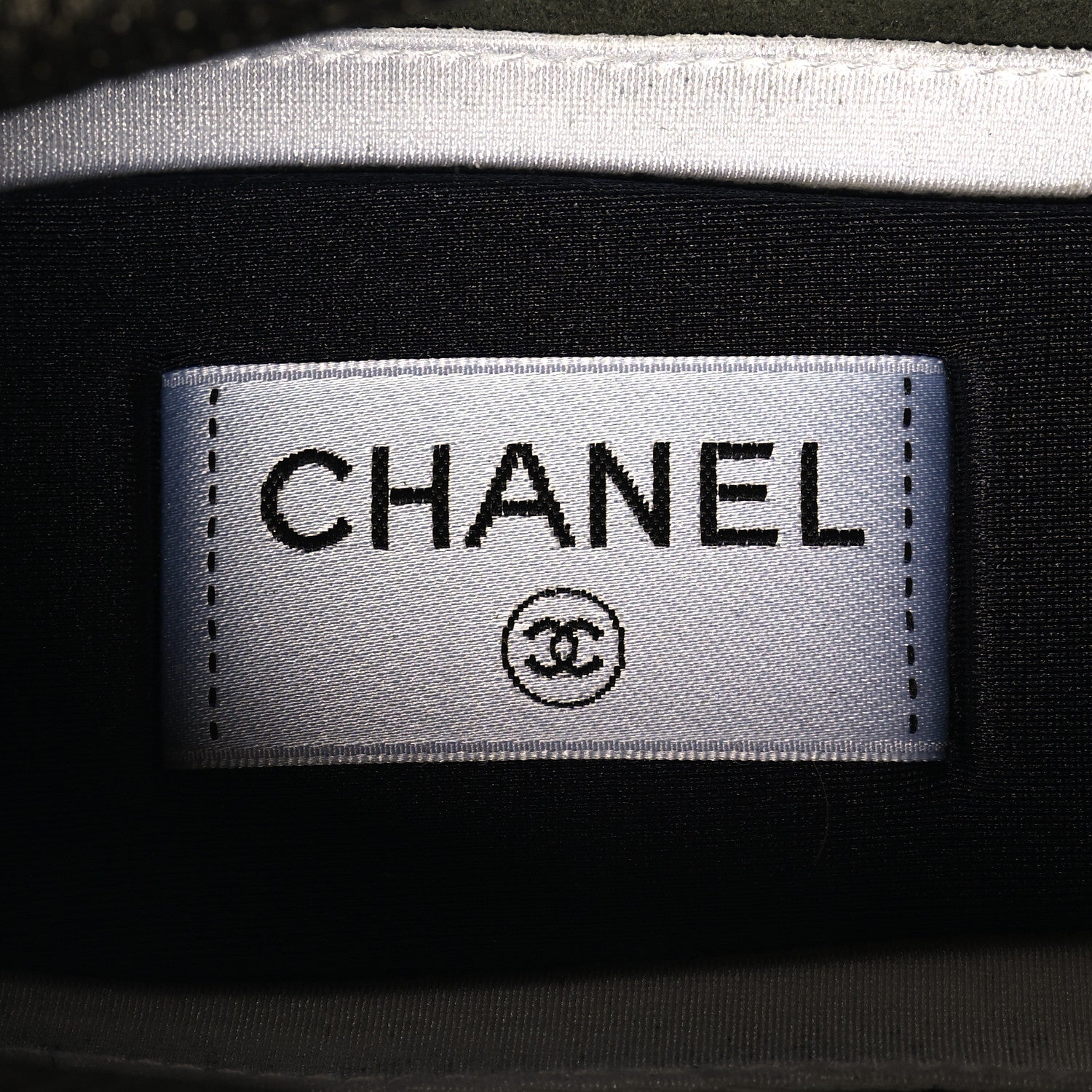 Chanel Suede Calfskin Embroidered CC Sneakers 41 Ecru Light Gray 9 of 10