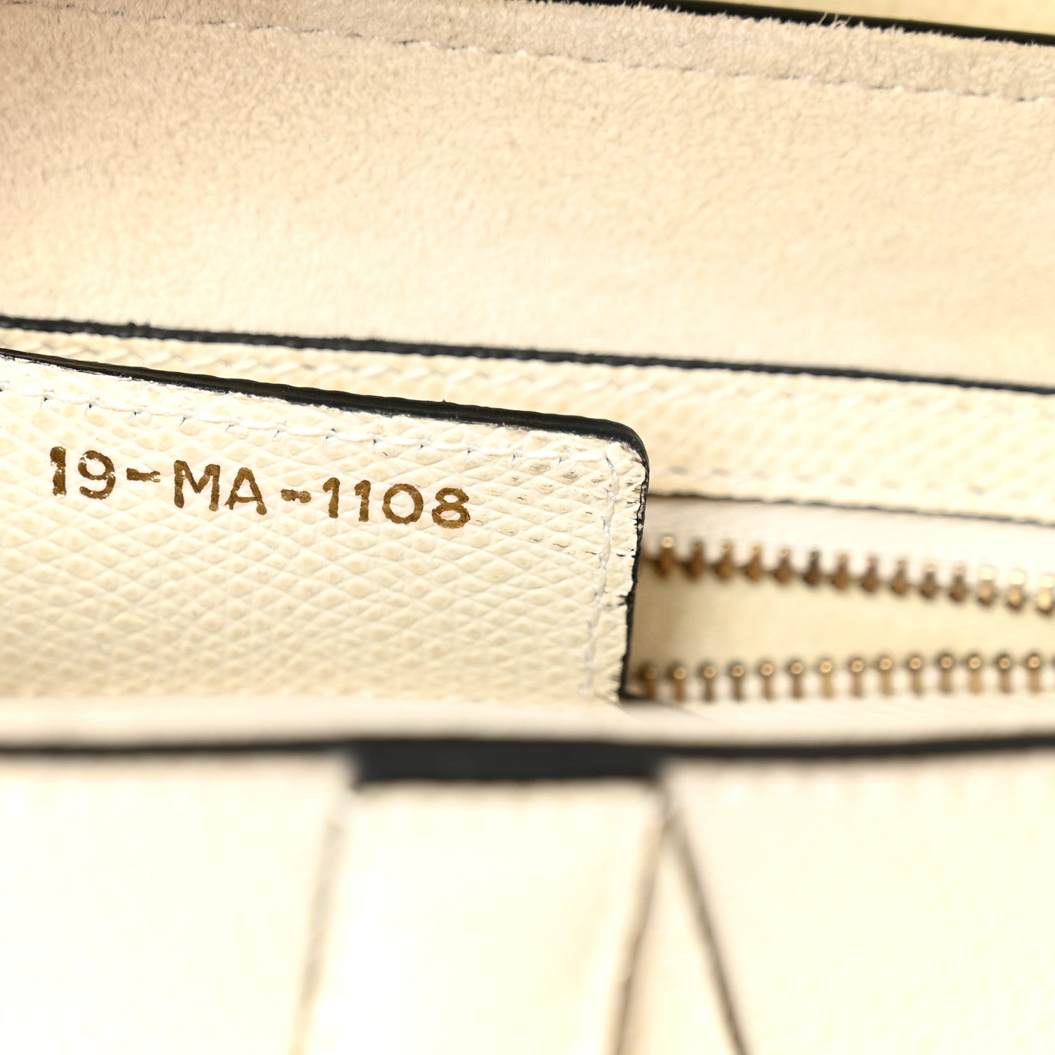Christian Dior Grained Calfskin Saddle Bag White 7 of 10