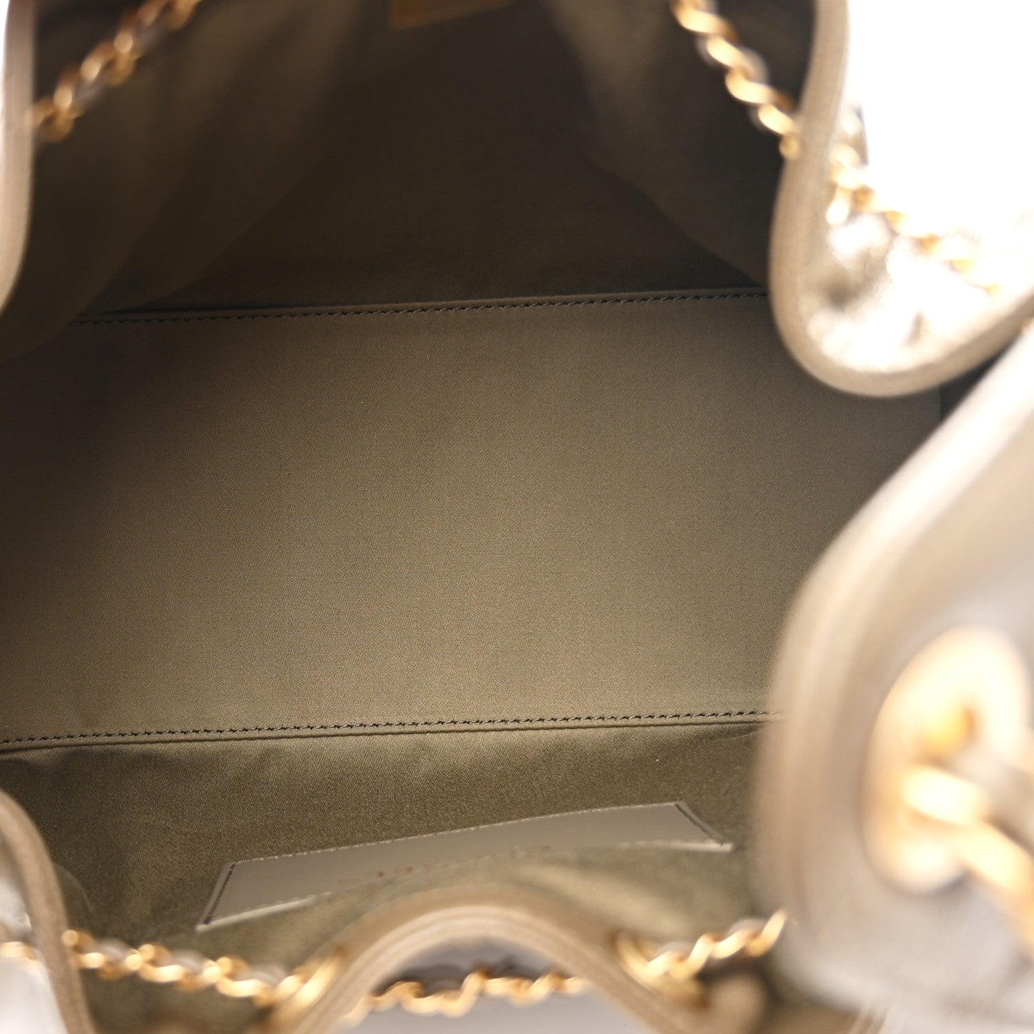 Chanel Caviar Quilted Small Chanel 25 Handbag Dark Khaki 5 of 11