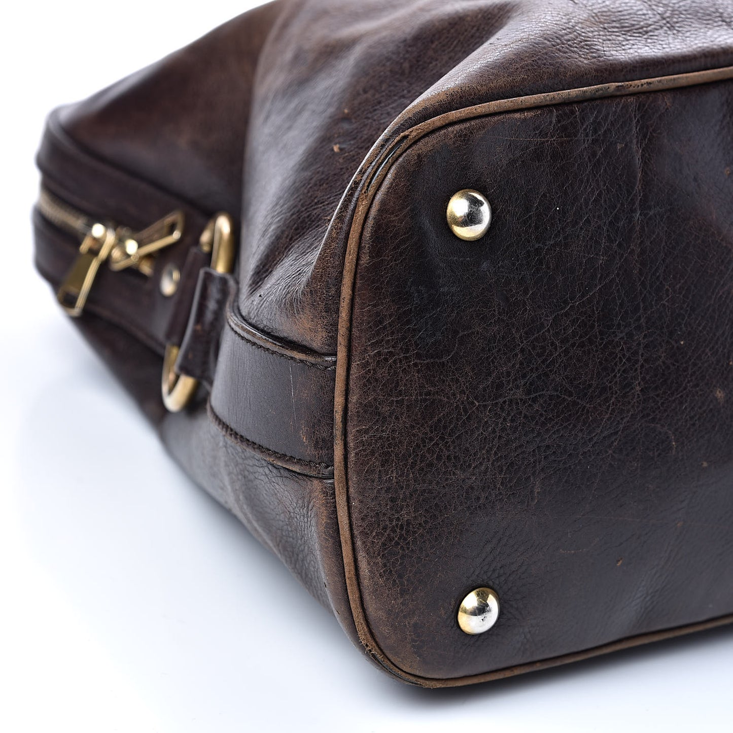 Calfskin Oversized Muse Brown