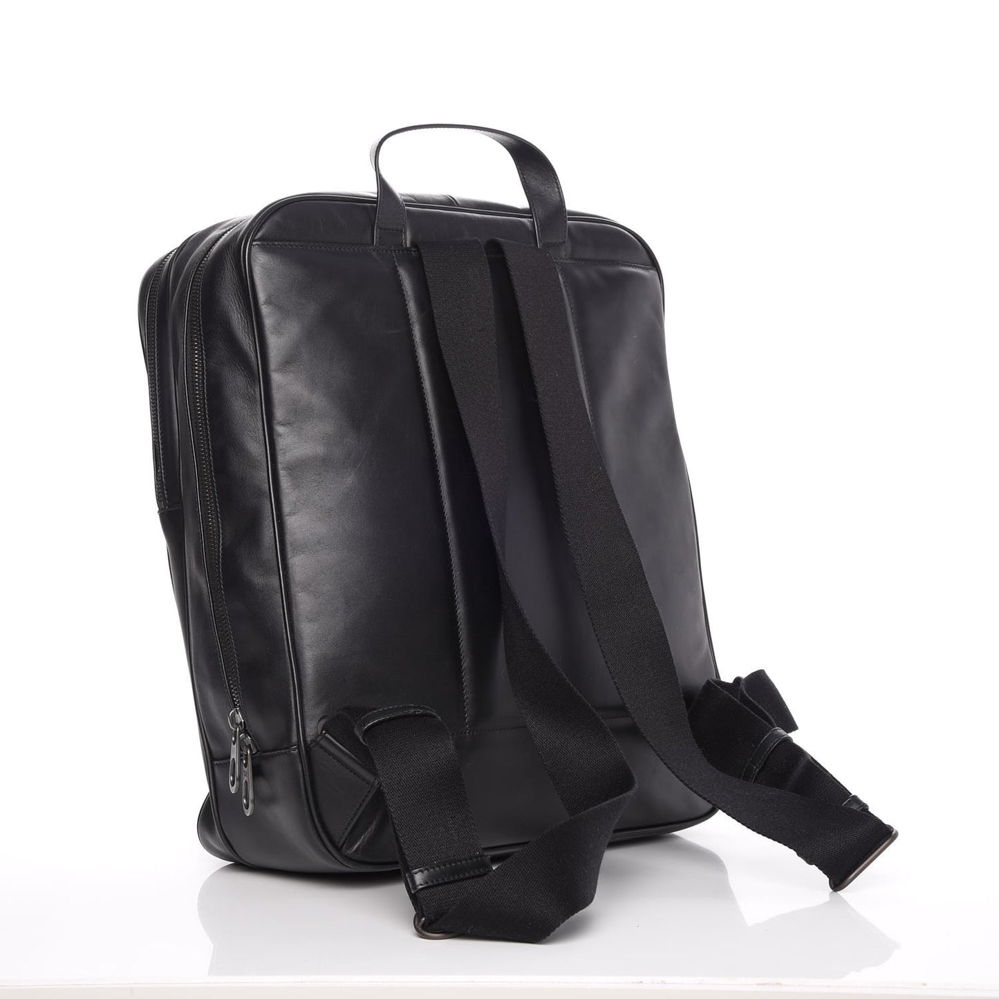 Nappa Intrecciato Backpack Nero Black