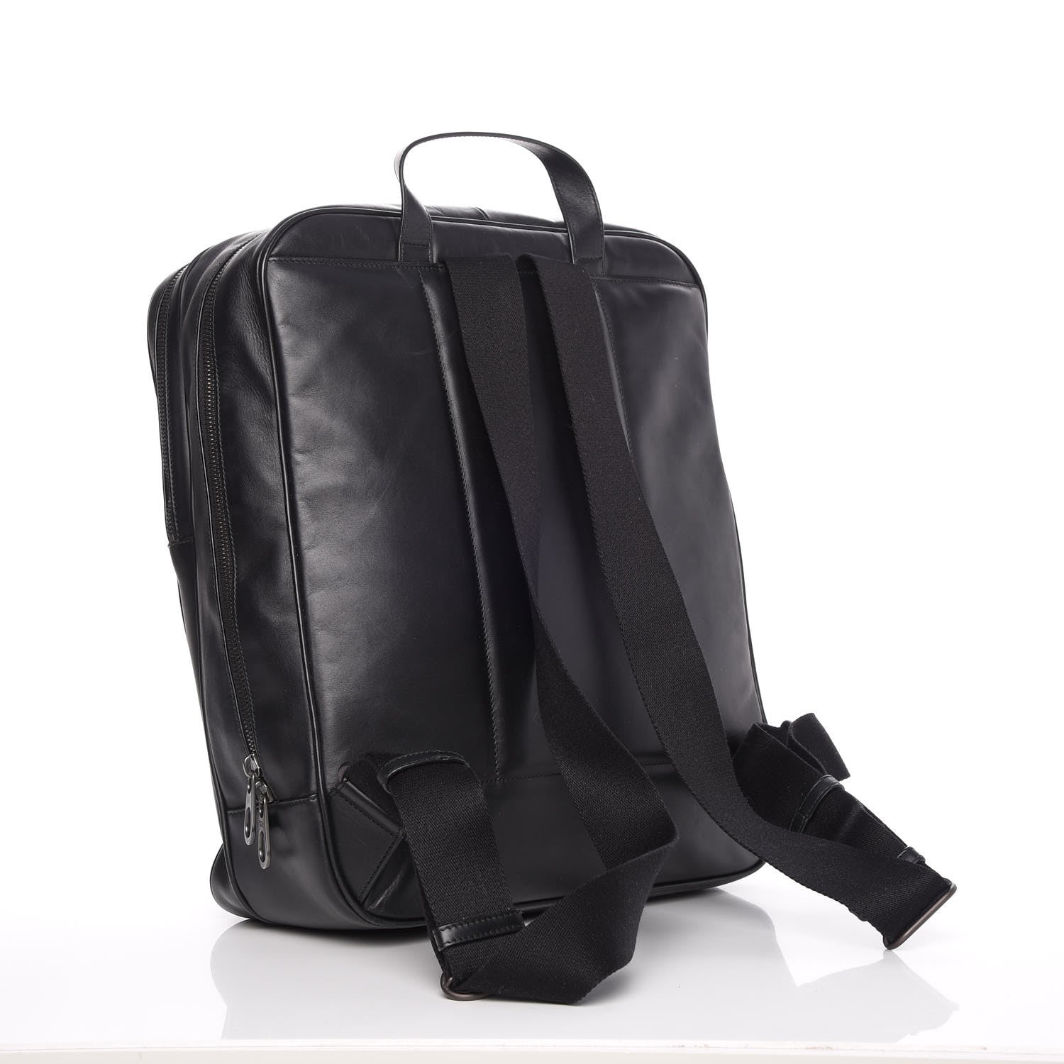 Bottega Veneta Nappa Intrecciato Backpack Nero Black 3 of 8