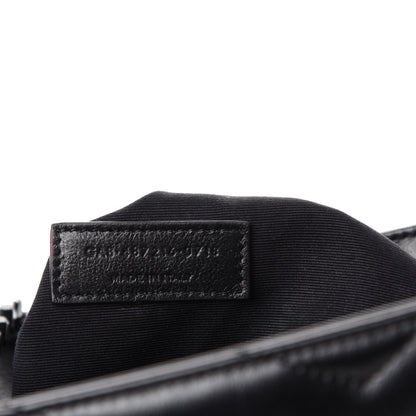 Saint Laurent Calfskin Y Quilted Monogram Medium Loulou Chain Satchel Black 11 of 12