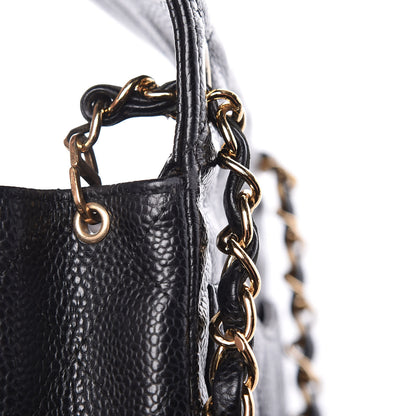 Chanel Caviar Quilted Mini Square Flap Black 14 of 15