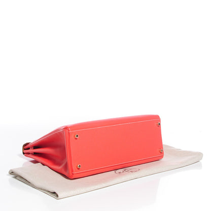 Hermes Epsom Verso Kelly Retourne 35 Rose Jaipur Gold 4 of 29