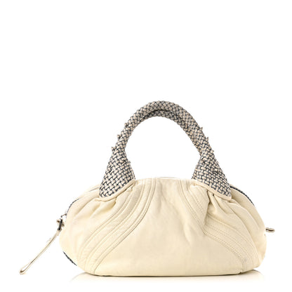 Fendi Nappa Nuvolata Spy Bowler White 1 of 11