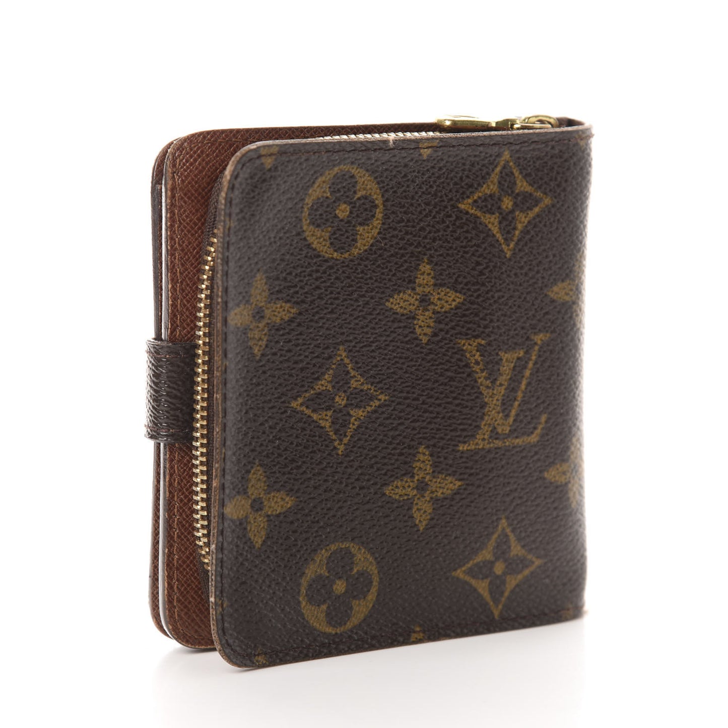 Monogram Compact Zippe Zipped Wallet