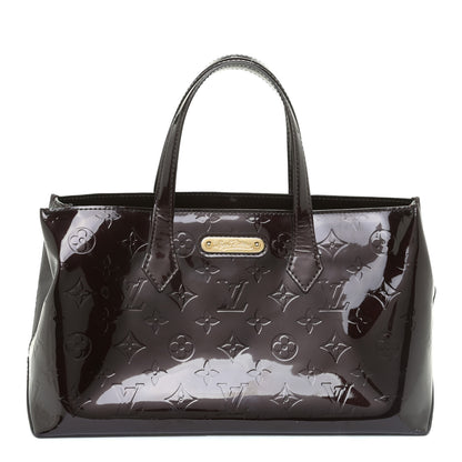 Louis Vuitton Vernis Wilshire PM Amarante 1 of 14