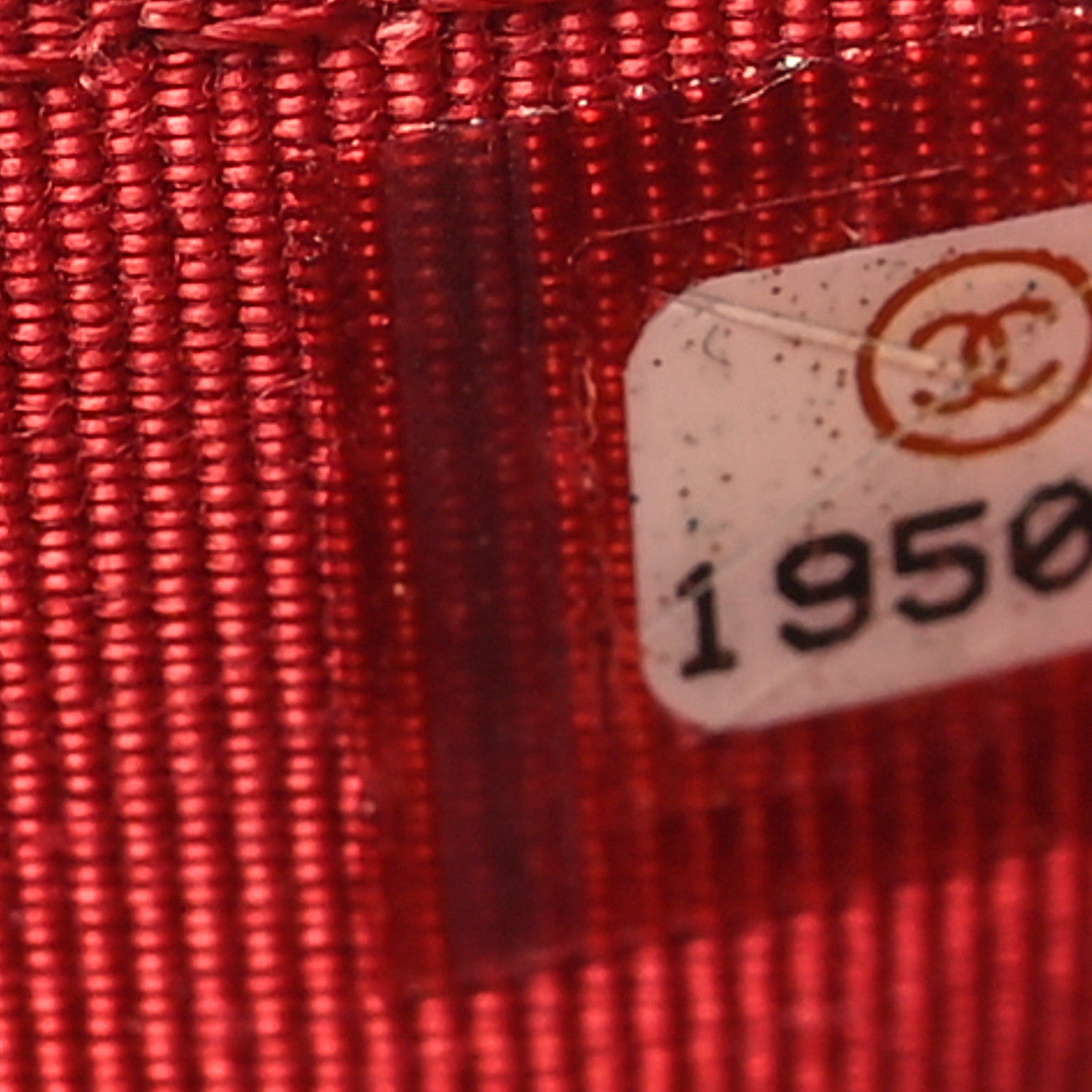 Lambskin Quilted Wallet On Chain WOC Red