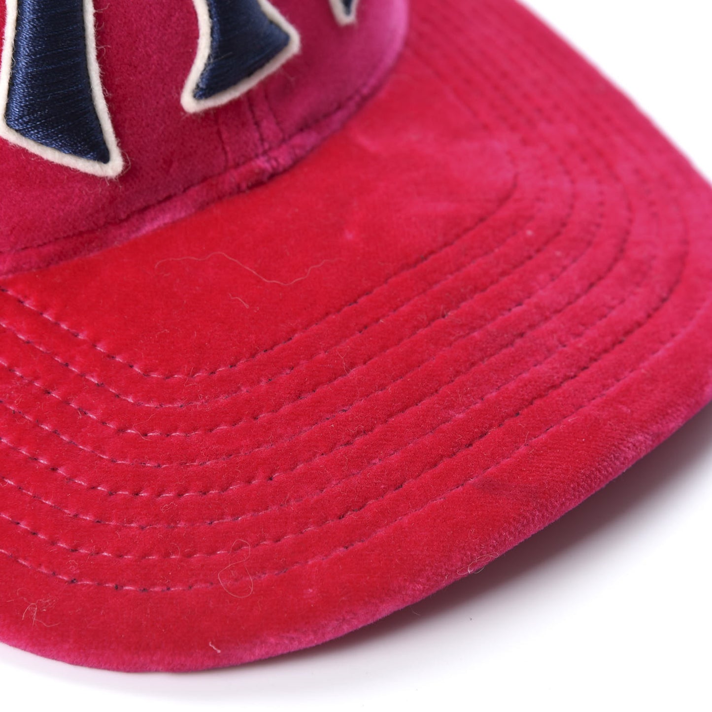 X MLB Velvet NY Yankees Baseball Hat 57-61 Pink