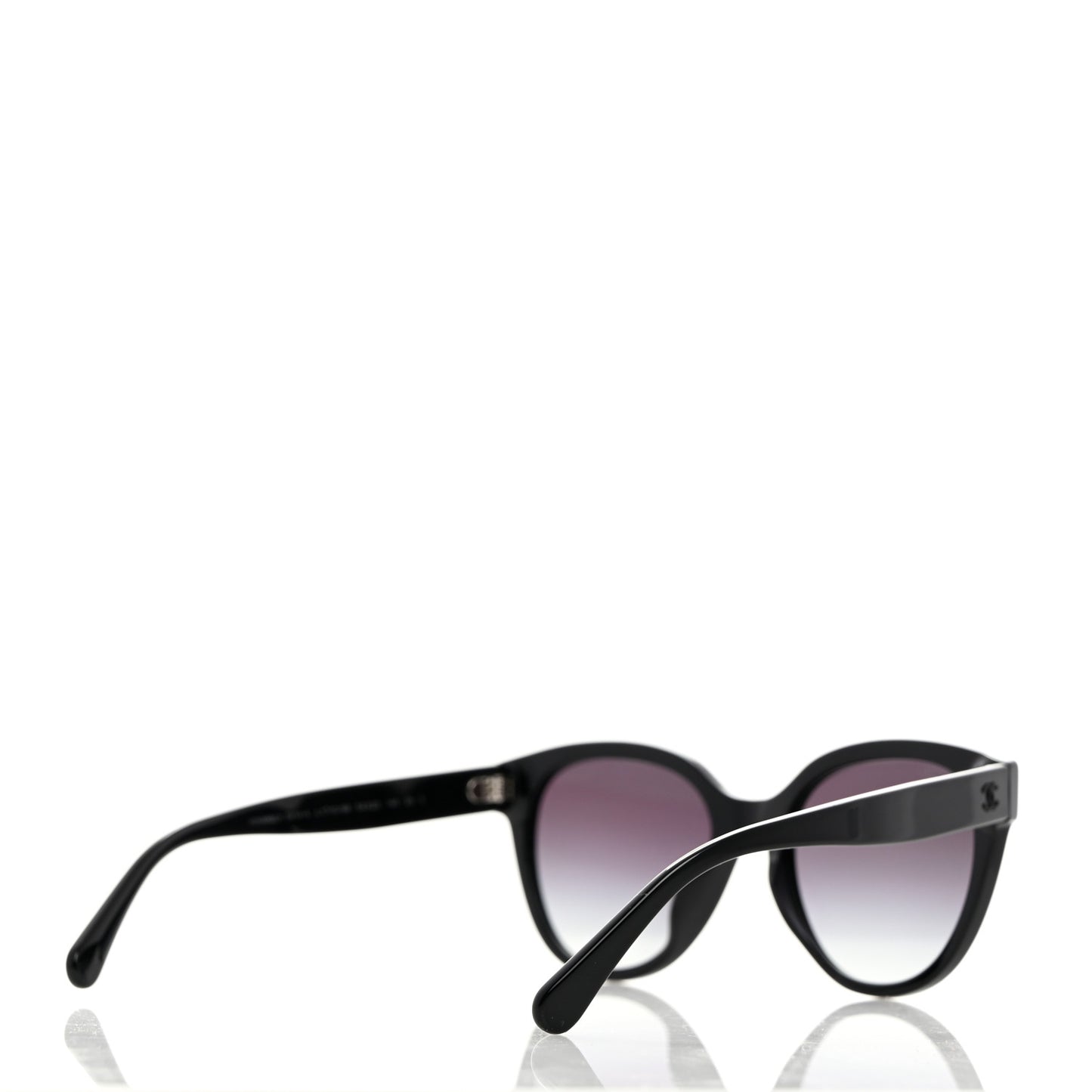 Acetate CC Butterfly Sunglasses 5414-A Black
