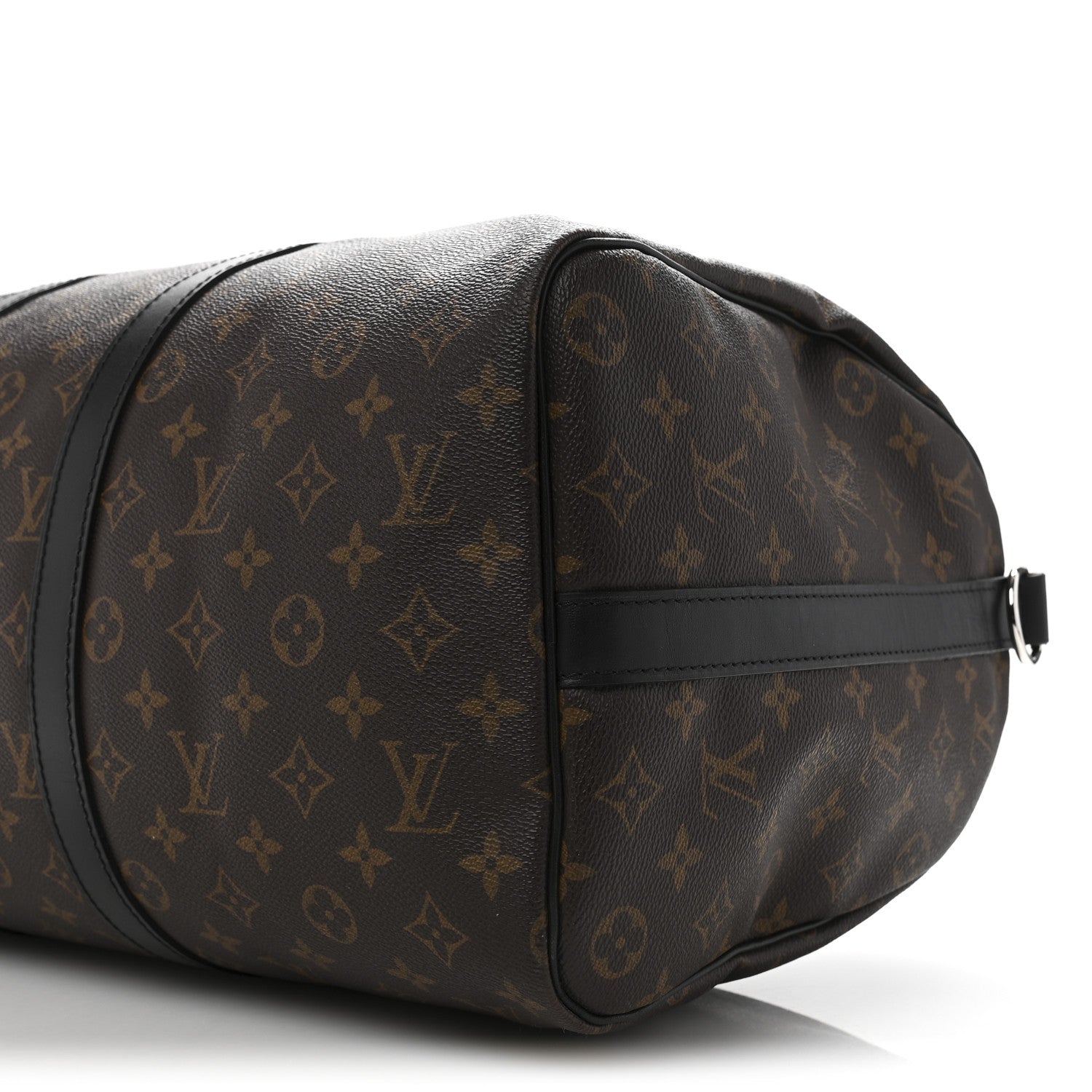 Louis Vuitton Monogram Macassar Keepall Bandouliere 45 9 of 14