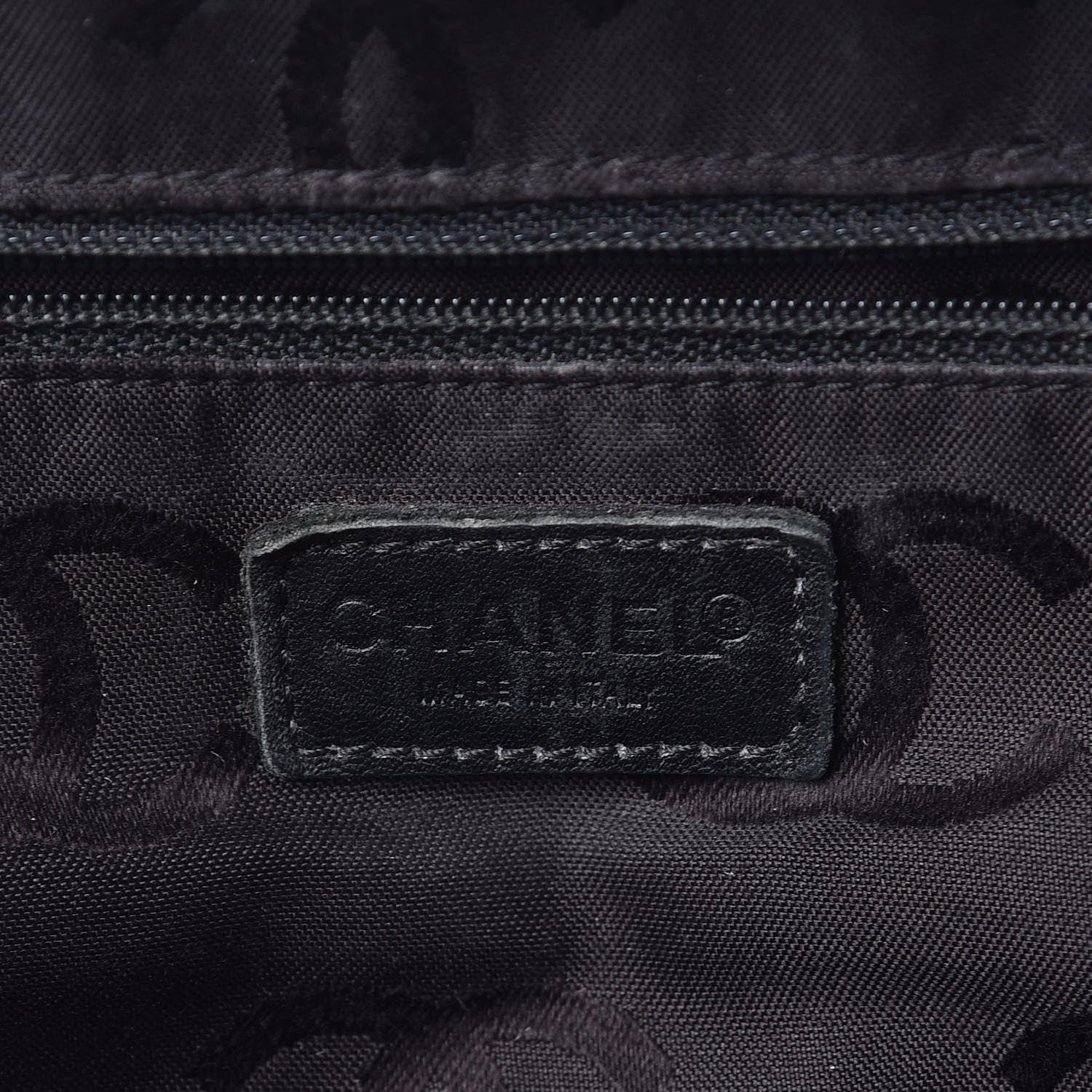 Chanel Calfskin Contrast Stitch Surpique Bowler Black 6 of 14