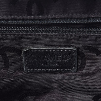 Chanel Calfskin Contrast Stitch Surpique Bowler Black 6 of 14