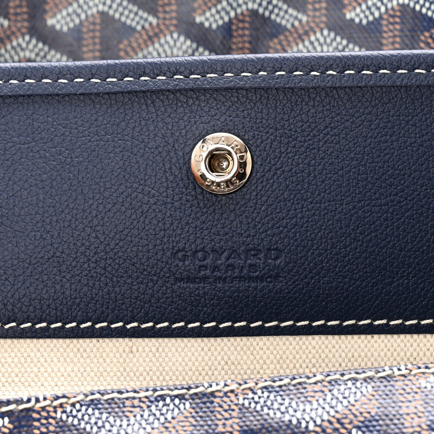 Goyardine Saint Louis PM Navy