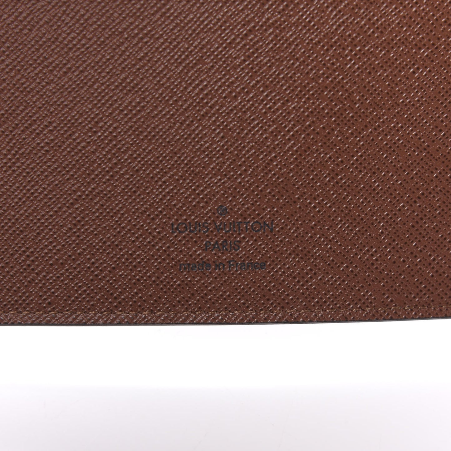 Monogram Desk Agenda Cover