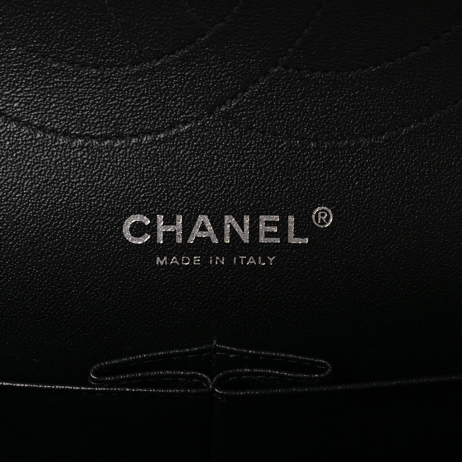 Chanel Shiny Distressed Calfskin Quilted Jumbo Double Flap So Black 5 of 8