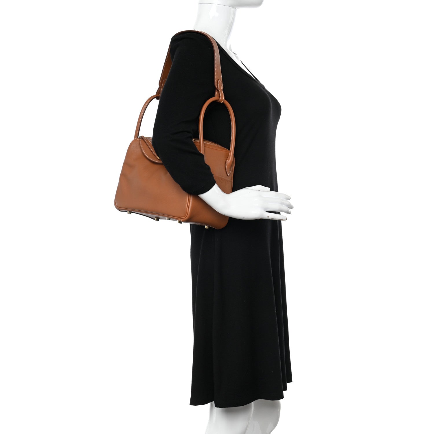 Hermes Evercolor Lindy 26 Gold 2 of 11