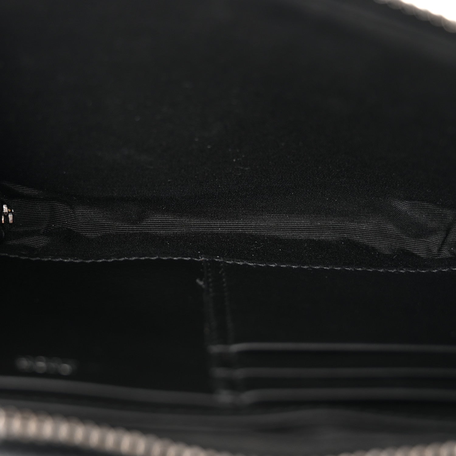 Christian Dior Oblique Pouch Beige Black 6 of 11