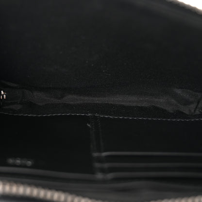 Christian Dior Oblique Pouch Beige Black 6 of 11