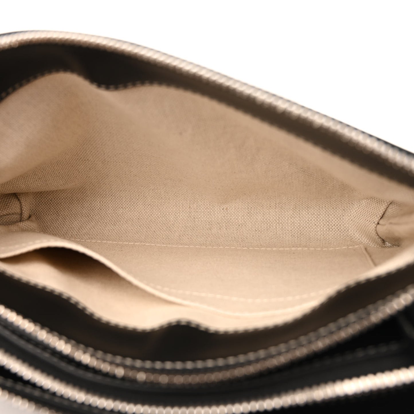 Nappa Intrecciato Duo Bag Black Natural