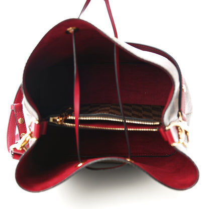 Louis Vuitton Damier Ebene Neonoe MM Cherry Berry 5 of 8